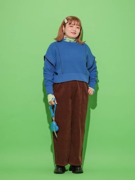 「アイテム（ピアス（両耳用））」を使った、なっちゃんさん（レディース・160cm・20代）の冬コーディネート