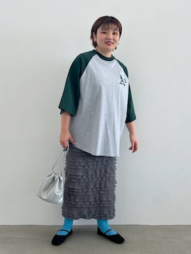 「アイテム（レッグウェア）」を使った、なっちゃんさん（レディース・160cm・20代）の冬コーディネート