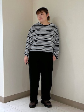 「ハーフパンツ」｜なっちゃんさん（レディース・160cm・20代）の秋コーディネート