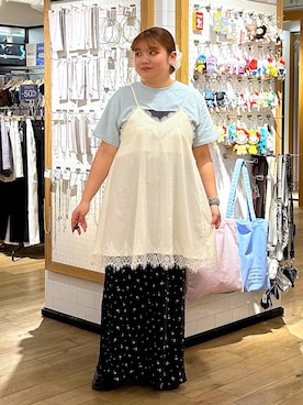 「旅行」｜なっちゃんさん（レディース・160cm）の春コーディネート