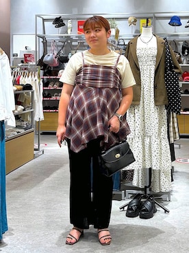 なっちゃんさん（レディース・160cm）の夏コーディネート