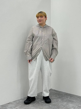 「アイテム（ヘアアクセサリー）」を使った、なっちゃんさん（レディース・160cm・20代）の冬コーディネート