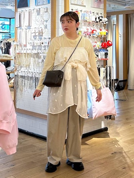 なっちゃんさん（レディース・160cm）の春コーディネート