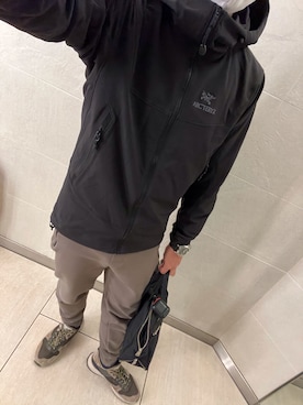 「ARC'TERYX（アークテリクス）のアイテム（ナイロンジャケット）」を使った、ゆーき@相互フォローさん（メンズ・167cm）の冬コーディネート