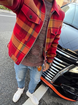 「Paul Smith（ポールスミス）のアイテム（ブルゾン）」を使った、ゆーき@相互フォローさん（メンズ・167cm）の冬コーディネート