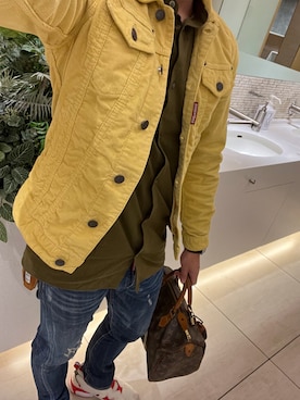「DSQUARED2（ディースクエアード）のアイテム（ジャケット/アウター）」を使った、ゆーき@相互フォローさん（メンズ・167cm）の冬コーディネート