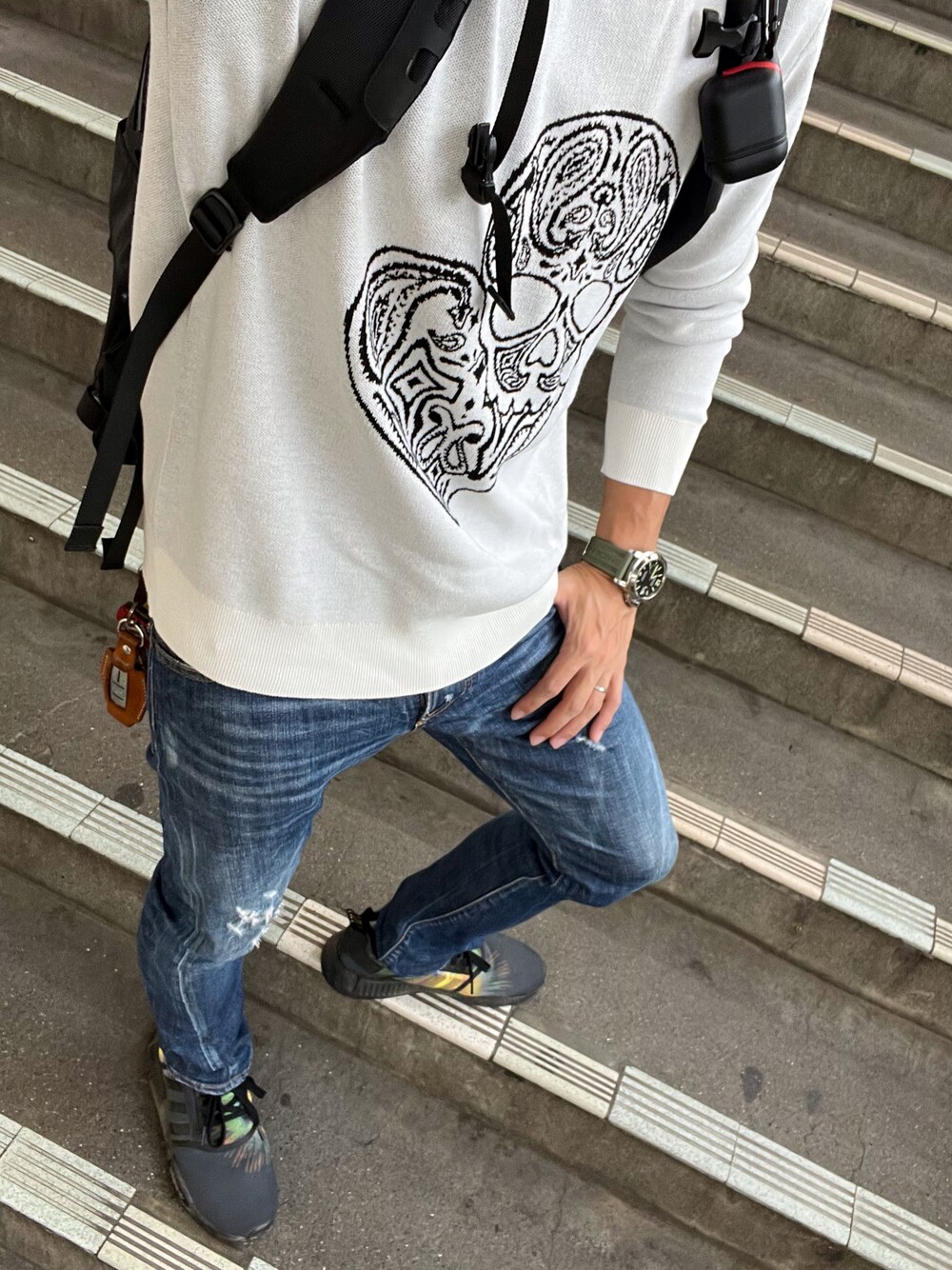デニム/ジーンズ 19AW ディースクエアード2 Skater honey baby wash
