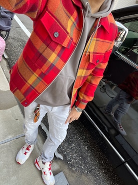 「Paul Smith（ポールスミス）のアイテム（ブルゾン）」を使った、ゆーき@相互フォローさん（メンズ・167cm）の冬コーディネート