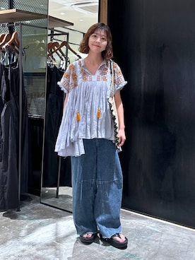 「アイテム（シューズ）」を使った、おでんさん（レディース・153cm・20代）の夏コーディネート