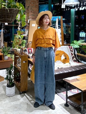 おでんさん（レディース・153cm）の夏コーディネート