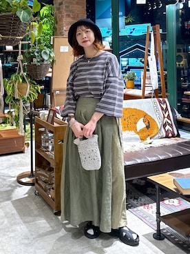 おでんさん（レディース・153cm）の春コーディネート