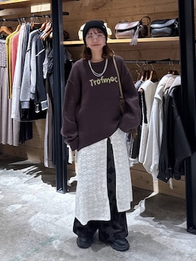 「アイテム（メガネ）」を使った、おでんさん（レディース・152cm・30代）の秋コーディネート