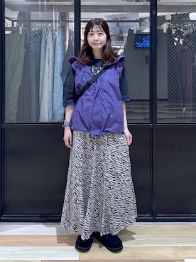 「Casselini（キャセリーニ）のアイテム」を使った、おでんさん（レディース・152cm）の春コーディネート