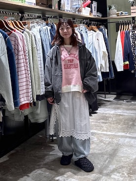 おでんさん（レディース・152cm）の冬コーディネート