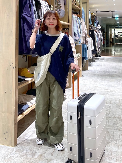 オリジナルニコロゴキャリーケースM/容量55-62L（その他雑貨）｜niko