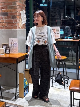 「アイテム（パンツ）」を使った、おでんさん（レディース・152cm・30代）の夏コーディネート