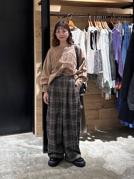 「アイテム（その他シューズ）」を使った、おでんさん（レディース・152cm・30代）の秋コーディネート