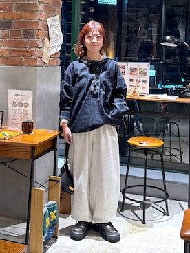「アイテム（その他シューズ）」を使った、おでんさん（レディース・152cm・30代）の秋コーディネート
