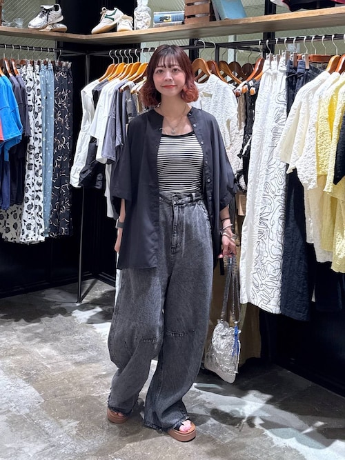 セール】オリジナルフラワーモチーフ巾着ショルダーバッグ