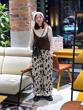 おでんさん（レディース・152cm）の冬コーディネート