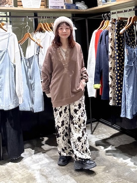 おでんさん（レディース・152cm）の冬コーディネート