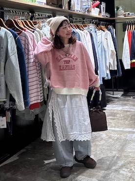 おでんさん（レディース・152cm）の冬コーディネート