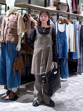 「アイテム（キャミソール）」を使った、おでんさん（レディース・152cm・30代）の夏コーディネート