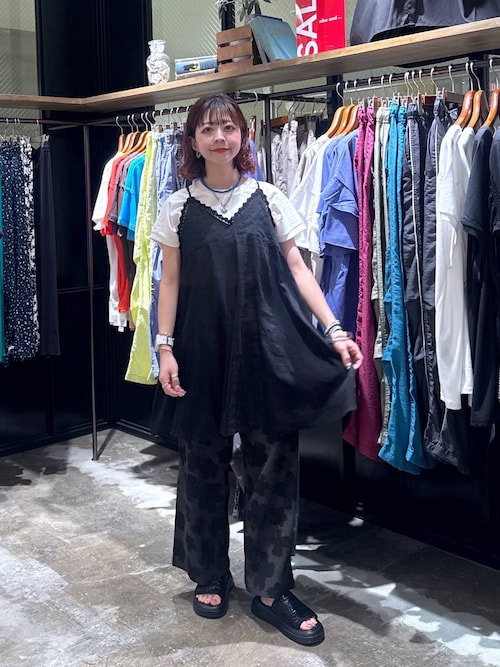 御値下げ済み✨安室ちゃん着用　チュニックワンピース　2色セット✨ OLIVE des OLIVE（オリーブデオリーブ）の「【セットアップ対応