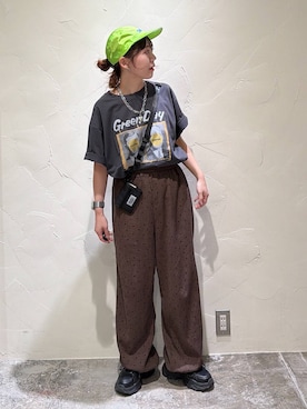 「アイテム（財布）」を使った、おでんさん（レディース・152cm）の夏コーディネート