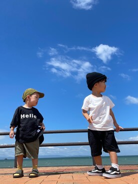 「アイテム（その他）」を使った、でんぼさん（キッズ・90cm）の夏コーディネート