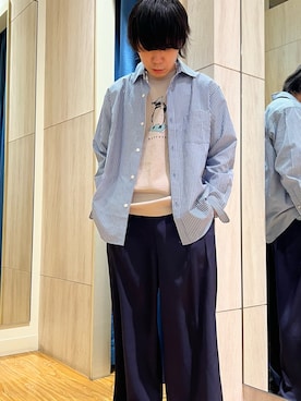 「MICO COULIER（ミコクリエ）のアイテム」を使った、shuji22さん（メンズ・170cm）の春コーディネート