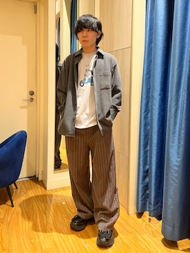 shuji22さん（メンズ・170cm）の春コーディネート