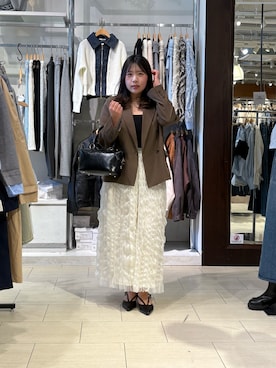 mayuuu528さん（レディース・158cm）の春コーディネート