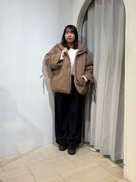 mayuuu528さん（骨格ストレート・レディース・158cm）の冬コーディネート