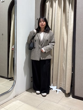 mayuuu528さん（レディース・158cm）の冬コーディネート