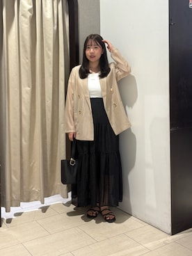 mayuuu528さん(レディース・158cm)の夏コーディネート