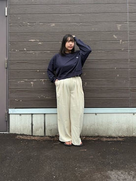 mayuuu528さん（骨格ストレート・レディース・158cm）の秋コーディネート