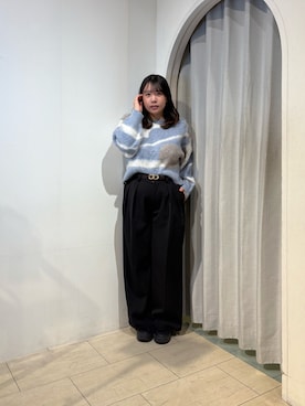 mayuuu528さん（骨格ストレート・レディース・158cm）の冬コーディネート