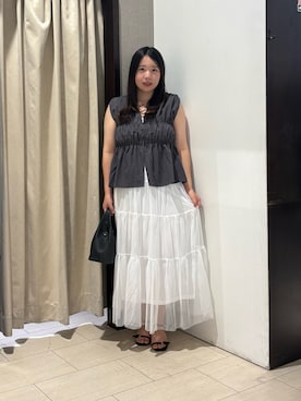mayuuu528さん(レディース・158cm)の夏コーディネート