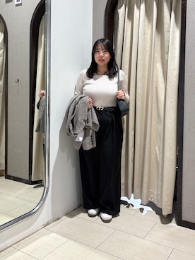 mayuuu528さん（レディース・158cm）の冬コーディネート