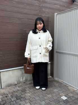 mayuuu528さん（レディース・158cm）の冬コーディネート