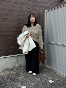 mayuuu528さん（レディース・158cm）の冬コーディネート