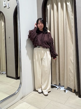 mayuuu528さん（レディース・158cm）の冬コーディネート