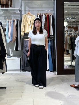 「Thevon（ゼボン）のアイテム（バッグ）」を使った、mayuuu528さん（レディース・158cm）の春コーディネート