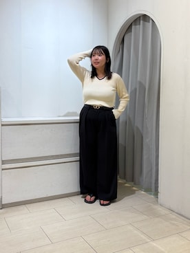 mayuuu528さん（骨格ストレート・レディース・158cm）の秋コーディネート