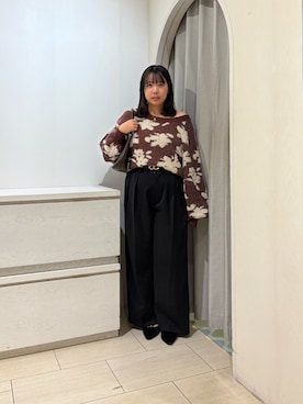 「アイテム（ベルト）」を使った、mayuuu528さん（レディース・158cm）の秋コーディネート