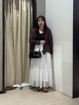 「Thevon（ゼボン）のアイテム」を使った、mayuuu528さん（レディース・158cm）の夏コーディネート