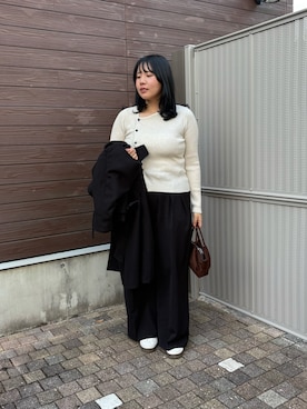 mayuuu528さん（レディース・158cm）の冬コーディネート