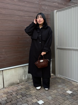 mayuuu528さん（レディース・158cm）の冬コーディネート