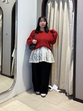 mayuuu528さん（レディース・158cm）の冬コーディネート